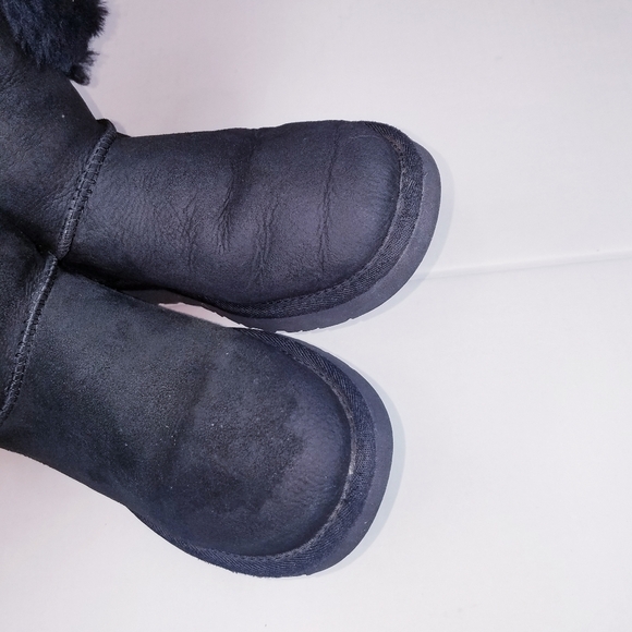 🌸UGG | Black Sherpa Lined Boots 8 - Picture 7 of 7